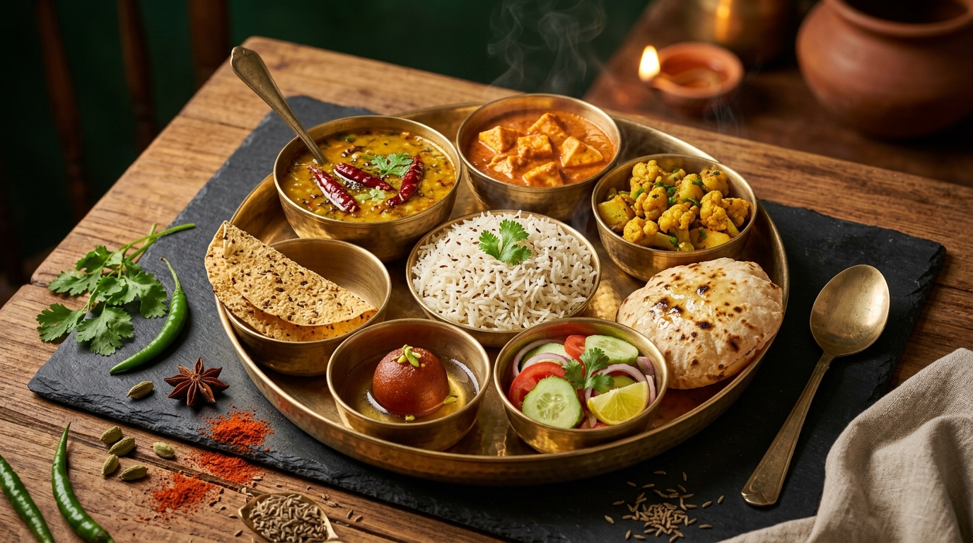 Aahaar Royal Homestyle Indian Thali